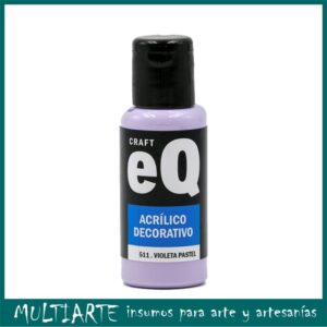 Pintura decorativa EQarte 50ml 511 Violeta Pastel