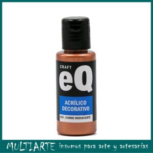 Pintura decorativa EQarte 50ml 030 Cobre Iridiscente