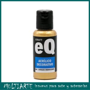 Pintura decorativa EQarte 50ml 040 Oro Iridiscente