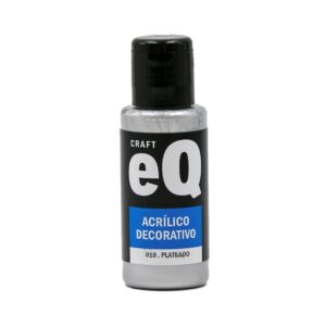 Pintura decorativa EQarte 50ml 010 Plateado Perlado