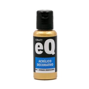 Pintura decorativa EQarte 50ml 040 Oro Iridiscente