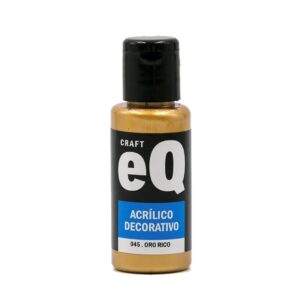 Pintura decorativa EQarte 50ml 045 Oro Rico