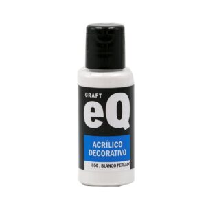 Pintura decorativa EQarte 50ml 050 Blanco Perlado