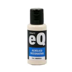 Pintura decorativa EQarte 50ml 214 Manteca