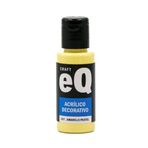 Pintura decorativa EQarte 50ml 307 Amarillo Pastel
