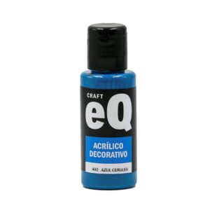 Pintura decorativa EQarte 50ml 402 Azul Ceruleo