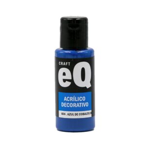 Pintura decorativa EQarte 50ml 404 Azul Cobalto
