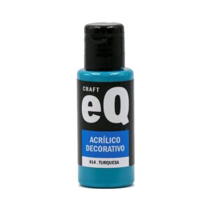 Pintura decorativa EQarte 50ml 414 Turquesa