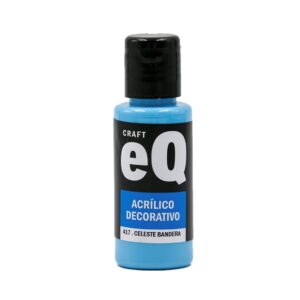 Pintura decorativa EQarte 50ml 417 Celeste Bandera