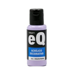 Pintura decorativa EQarte 50ml 511 Violeta Pastel