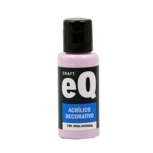 Pintura decorativa EQarte 50ml 709 Rosa Victoria