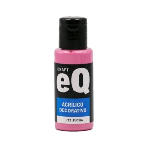 Pintura decorativa EQarte 50ml 712 Fucsia