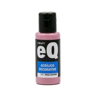 Pintura decorativa EQarte 50ml 717 Rosa Country