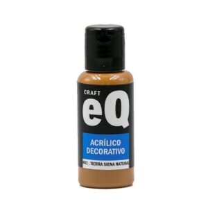 Pintura decorativa EQarte 50ml 802 Tierra Siena Natural