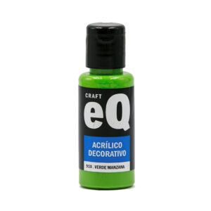 Pintura decorativa EQarte 50ml 910 Verde Manzana