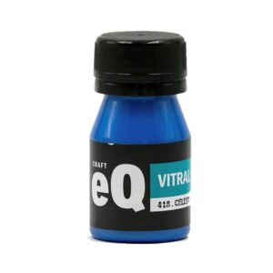 Laca Vitral al Agua EQArte 37ml 418 Celeste