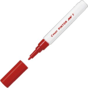 Marcador Pilot PINTOR 1.0MM F- Rojo