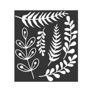 Adhesivos decorativos Hojas - color BLANCO