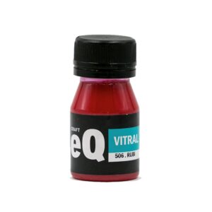 Laca Vitral al Agua EQArte 37ml 506 Rubi