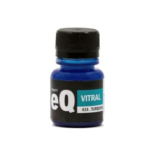 Laca Vitral al Agua EQArte 37ml 414 Turquesa