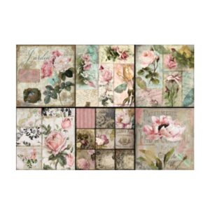 Lámina de seda para decoupage 50x70cms VSN6