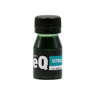 Laca Vitral al Agua EQArte 37ml 911 Verde Lima