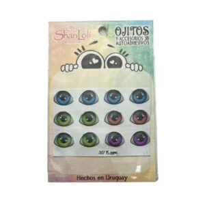 Ojitos realistas para Muñecos Modelo A17 15MM