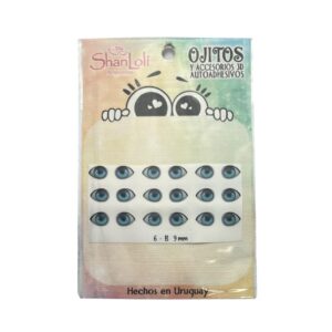 Ojitos realistas para Muñecos Modelo A6 B 9MM