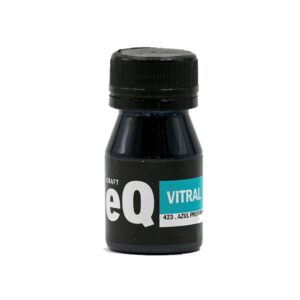Laca Vitral al Agua EQArte 37ml 023 Azul Profundo