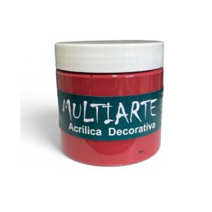 Pintura decorativa MultiArte 200ml Bermellon
