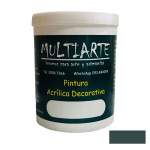 Pintura acrílica al agua Cemento 1 litro Multiarte