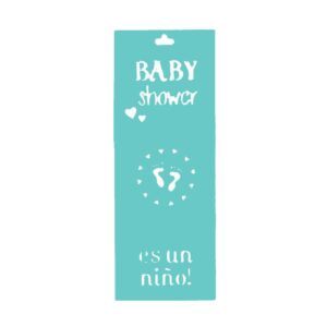 Stencil Proyectarte 07.5 x 20 cms Baby Shower Nene CS290