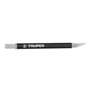 Bisturí TRUPER profesional (cutter, trincheta) con 5 hojas de repuesto EXA-6