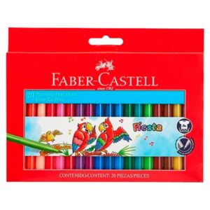 Marcadores finos x 20 Faber Castell