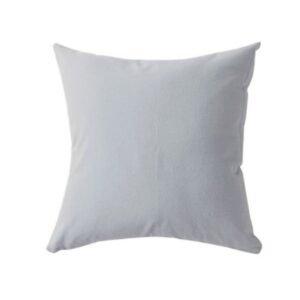 Funda de almohadon sublimable gris 40x40cms