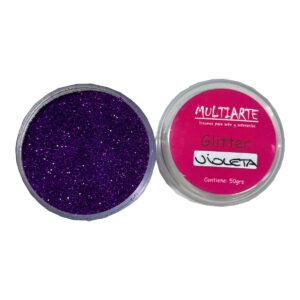 Glitter violeta 50grs