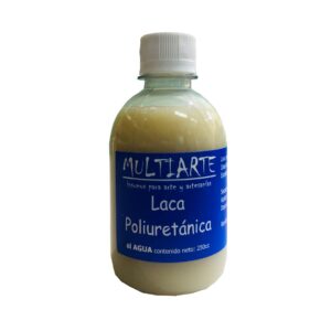 Laca poliuretanica al agua Multiarte 250ml