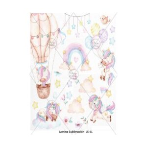 Lámina para sublimacion A4 LS-61