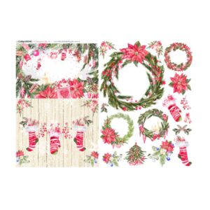 Lámina de seda para decoupage 50x70cms NAV42