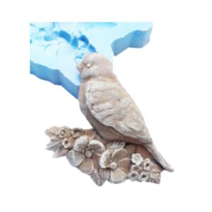 Molde de silicona Craquelina Pajarito