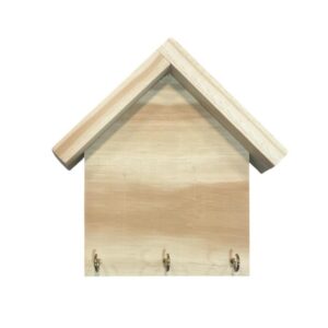 Casita porta llaves 22x22cms con tres pitones