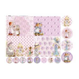 Lámina de seda para decoupage 50x70cms SARHA5