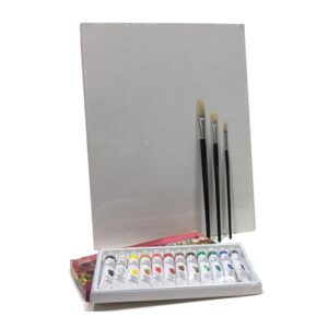 Set artistico Oleos con tabla entelada SET002