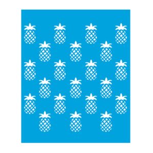 Stencil Litoarte reutilizable 17 x 21 cms STM-565 Piñas