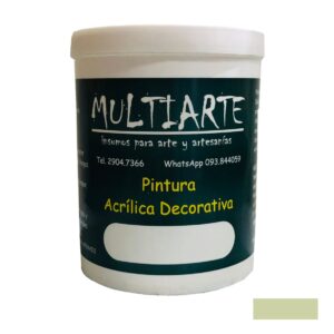 Pintura acrílica al agua Te Ruso 1 litro Multiarte