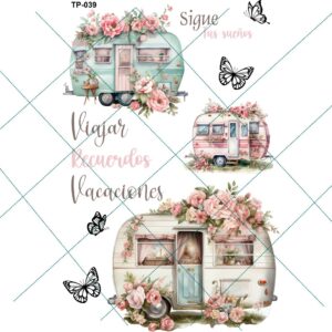 Transfer color - 20x25cms TP-039