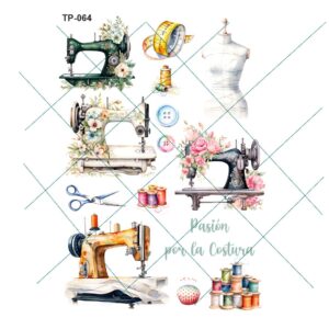 Transfer color - 20x25cms TP-064