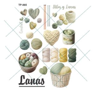 Transfer color - 20x25cms TP-065