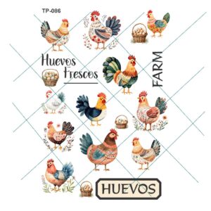 Transfer color - 20x25cms TP-086