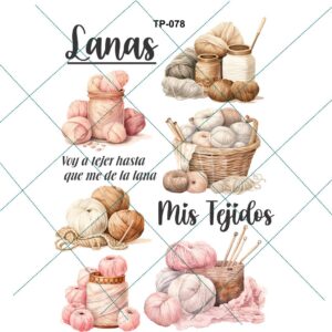 Transfer color - 20x25cms TP-078